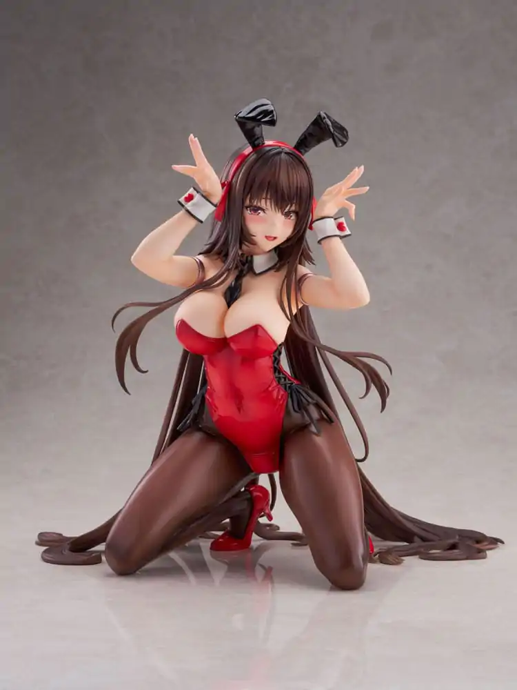 Amakano 2+ PVC Kip 1/4 Yuuhi Kurohime Zajčja Obleka Ver. 32 cm fotografija izdelka
