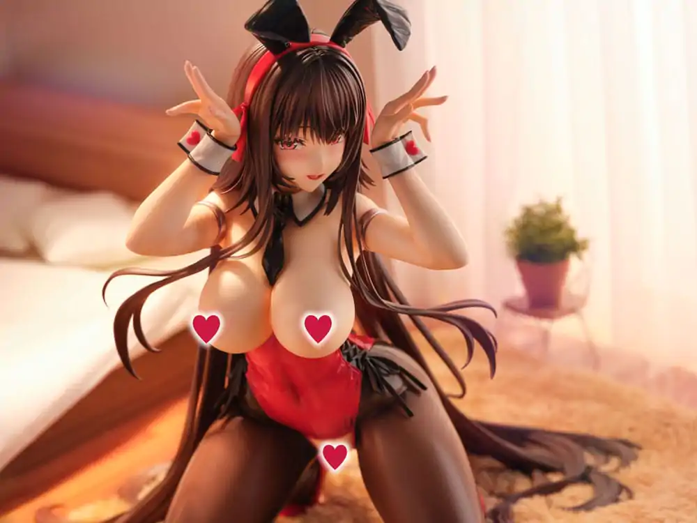 Amakano 2+ PVC Kip 1/4 Yuuhi Kurohime Zajčja Obleka Ver. 32 cm fotografija izdelka