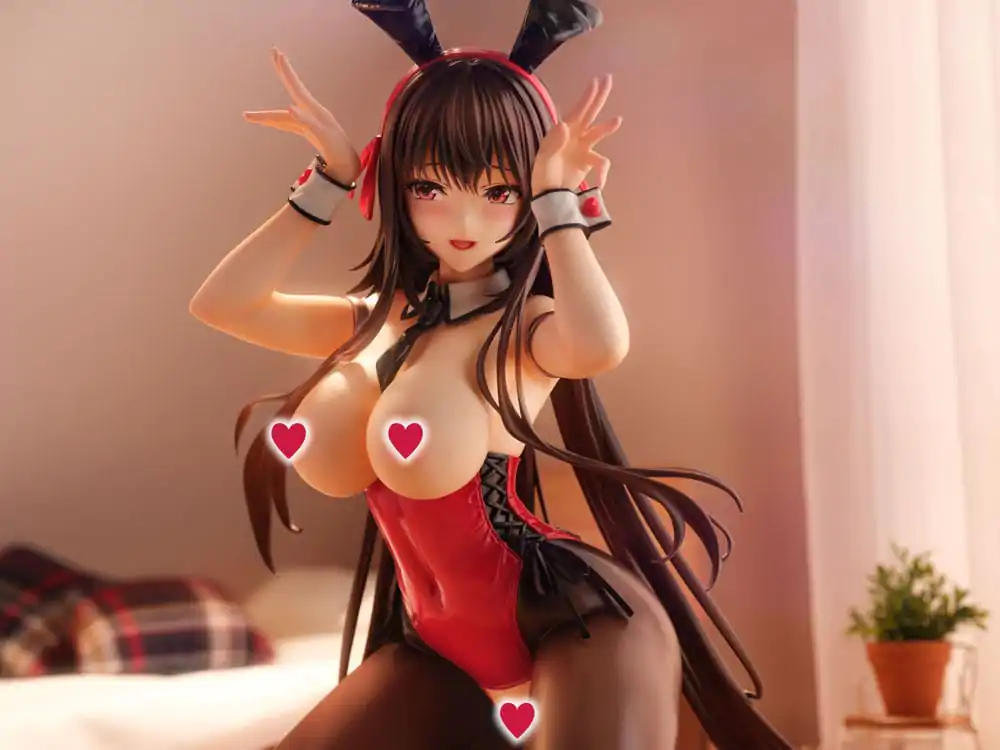 Amakano 2+ PVC Kip 1/4 Yuuhi Kurohime Zajčja Obleka Ver. 32 cm fotografija izdelka