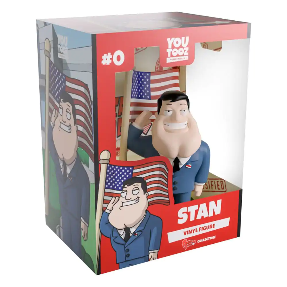 American Dad Vinilna Figura Stan 14 cm fotografija izdelka