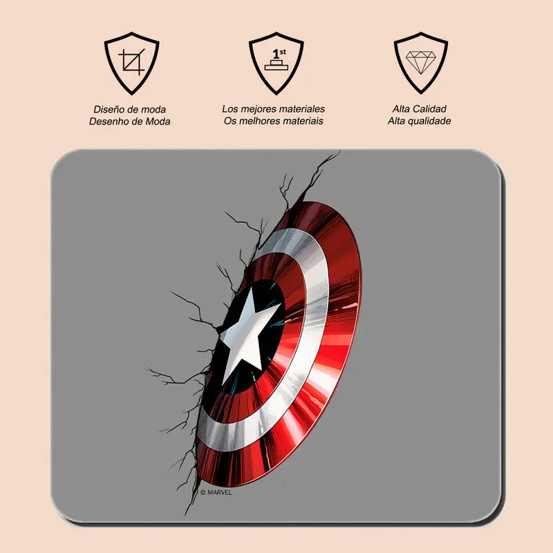 Marvel Captain America podloga za miško fotografija izdelka