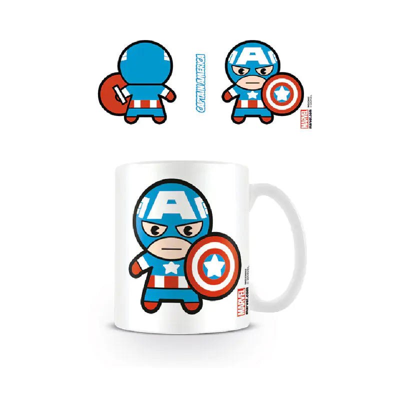 Marvel Captain America Kawaii lonček 315 ml fotografija izdelka