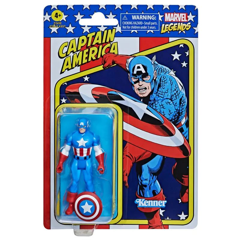 Marvel Legends Retro Collection Akcijska Figura 2022 Captain America 10 cm fotografija izdelka