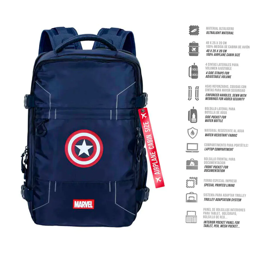 Marvel Captain America nahrbtnik 40 cm fotografija izdelka