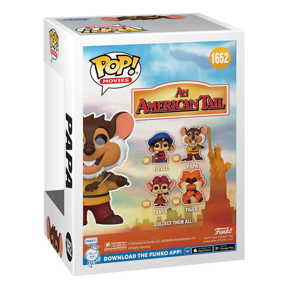 An American Tail Funko POP! Movies Vinil Figura Papa 9 cm fotografija izdelka