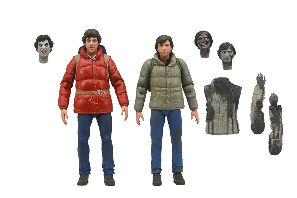 An American Werewolf In London akcijske figure 2-Pack Jack in David 18 cm fotografija izdelka