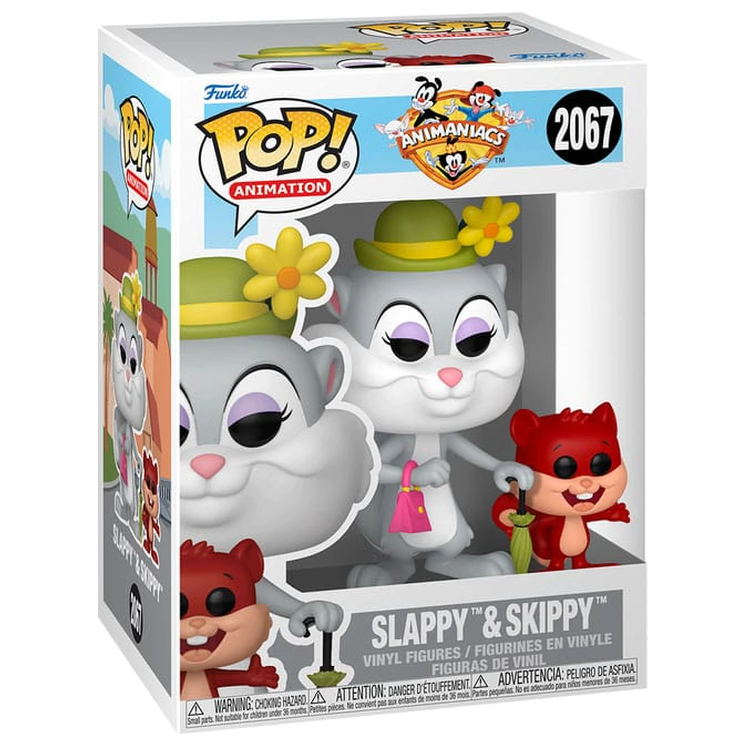 Animaniacs Funko POP! Animation vinilna figura Slappy w/Skippy 9 cm fotografija izdelka