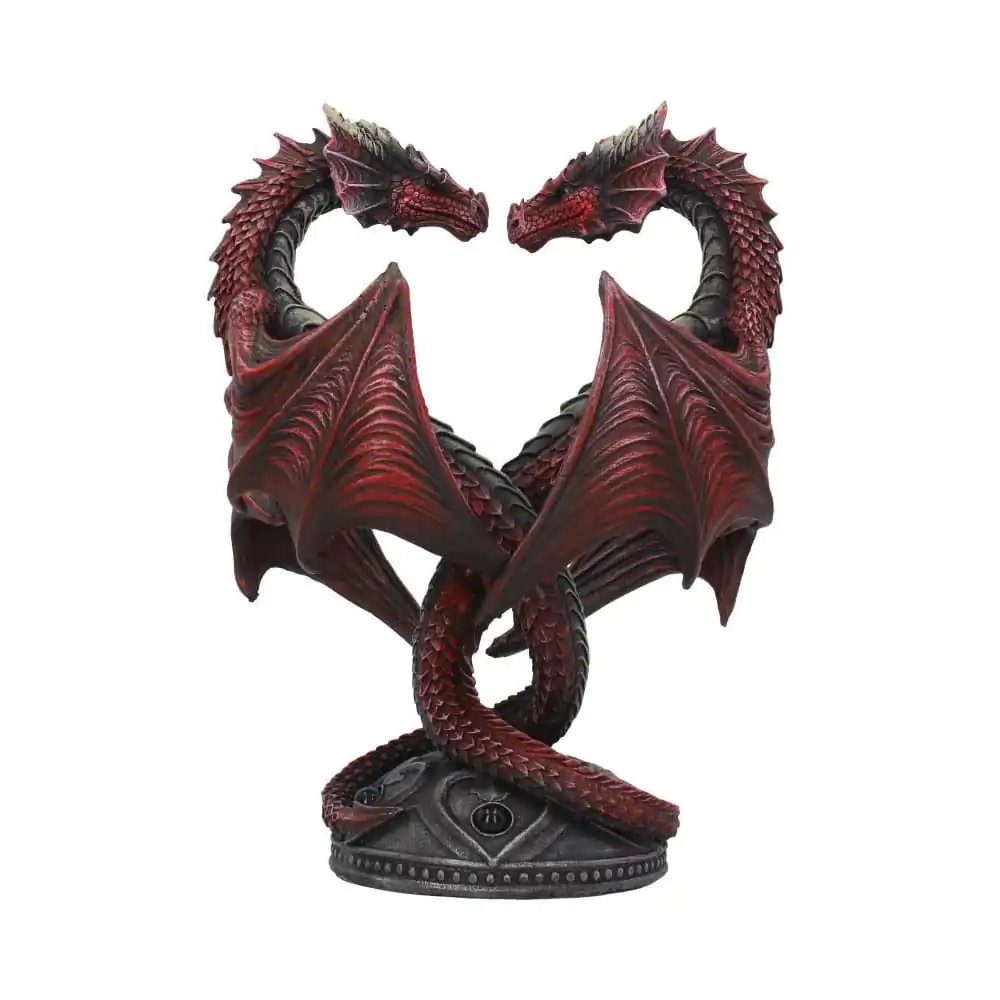 Anne Stokes svečnik Dragon Heart Valentine's Edition 23 cm fotografija izdelka