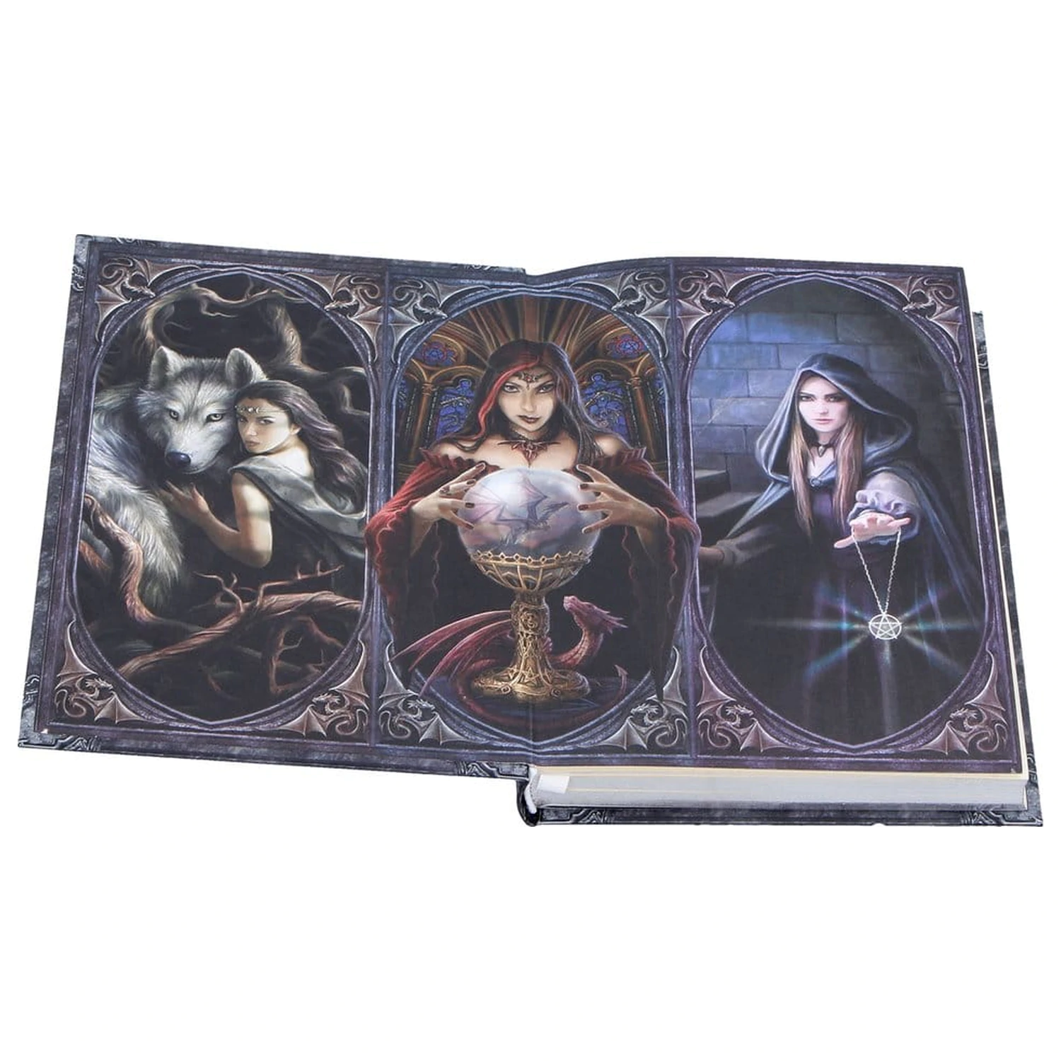 Anne Stokes Beležnica The Book of Shadows A5 fotografija izdelka