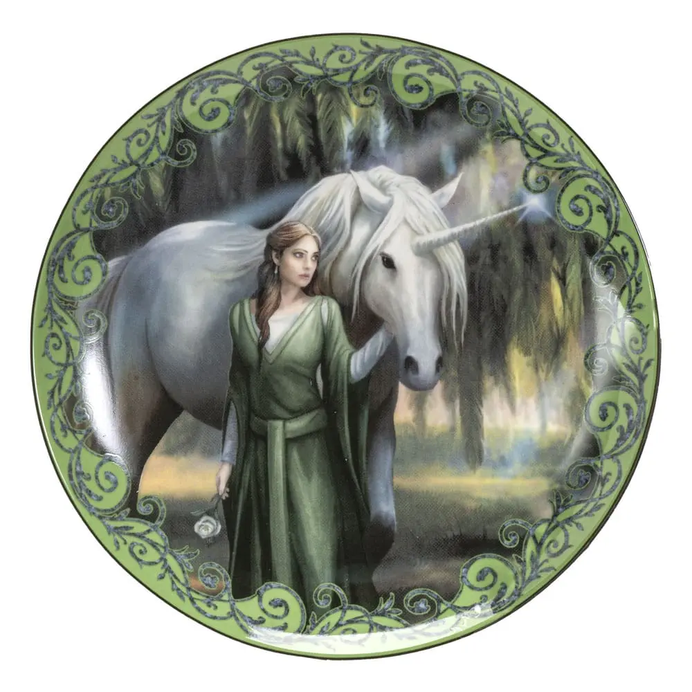 Anne Stokes Krožniki 4-Pack Unicorn and Maiden fotografija izdelka