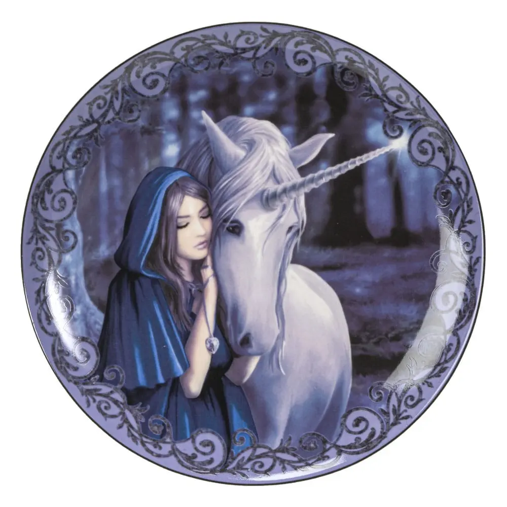 Anne Stokes Krožniki 4-Pack Unicorn and Maiden fotografija izdelka