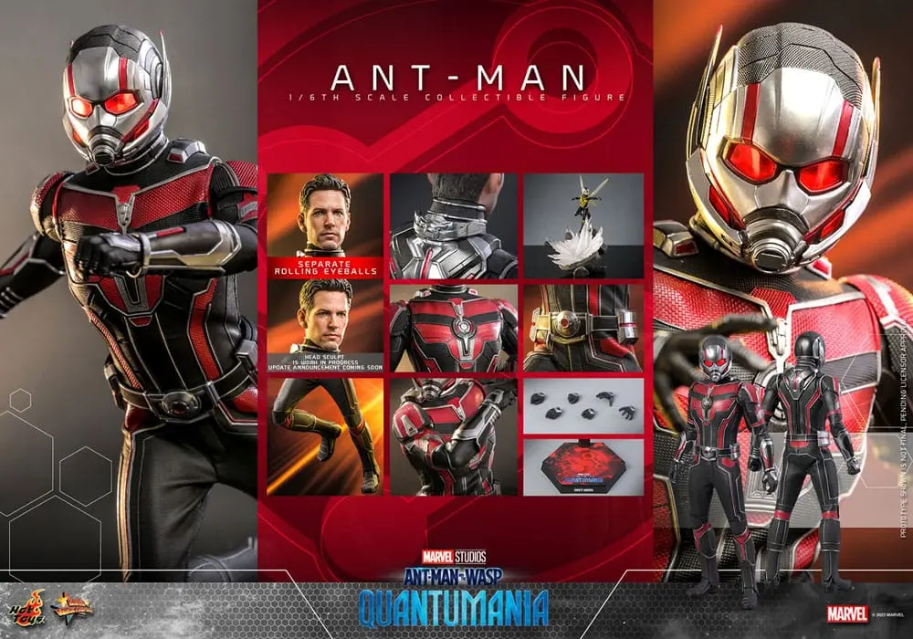 Ant-Man & The Wasp: Quantumania Movie Masterpiece Akcijska figura 1/6 Ant-Man 30 cm fotografija izdelka