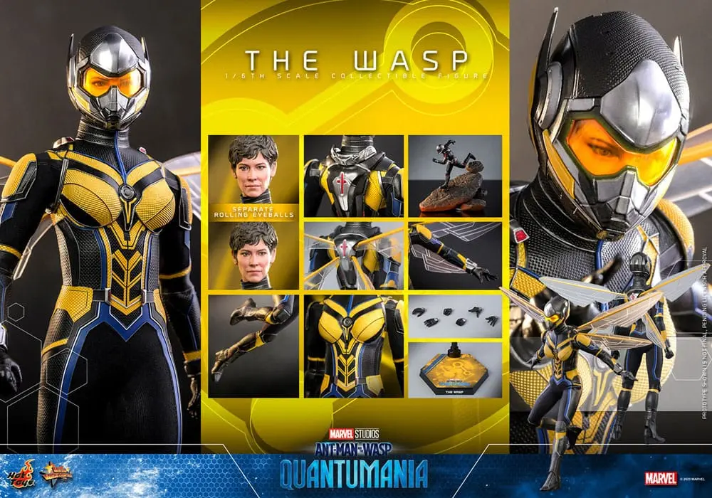 Ant-Man & The Wasp: Quantumania Movie Masterpiece akcijska figura 1/6 The Wasp 29 cm fotografija izdelka