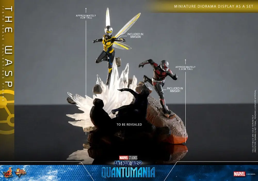 Ant-Man & The Wasp: Quantumania Movie Masterpiece akcijska figura 1/6 The Wasp 29 cm fotografija izdelka