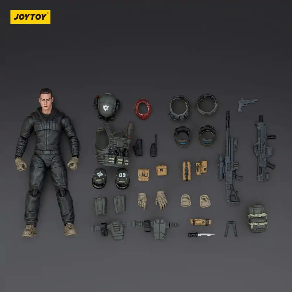 APOC Series Dark Source Akcijska Figura Stellar Scar Assault Team Darksilicon 11 cm fotografija izdelka