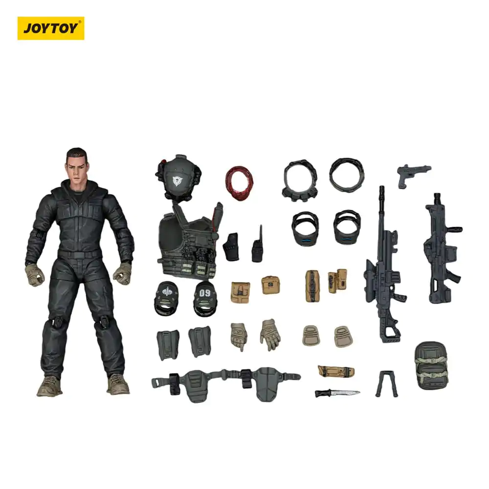 APOC Series Dark Source Akcijska Figura Stellar Scar Assault Team Darksilicon 11 cm fotografija izdelka