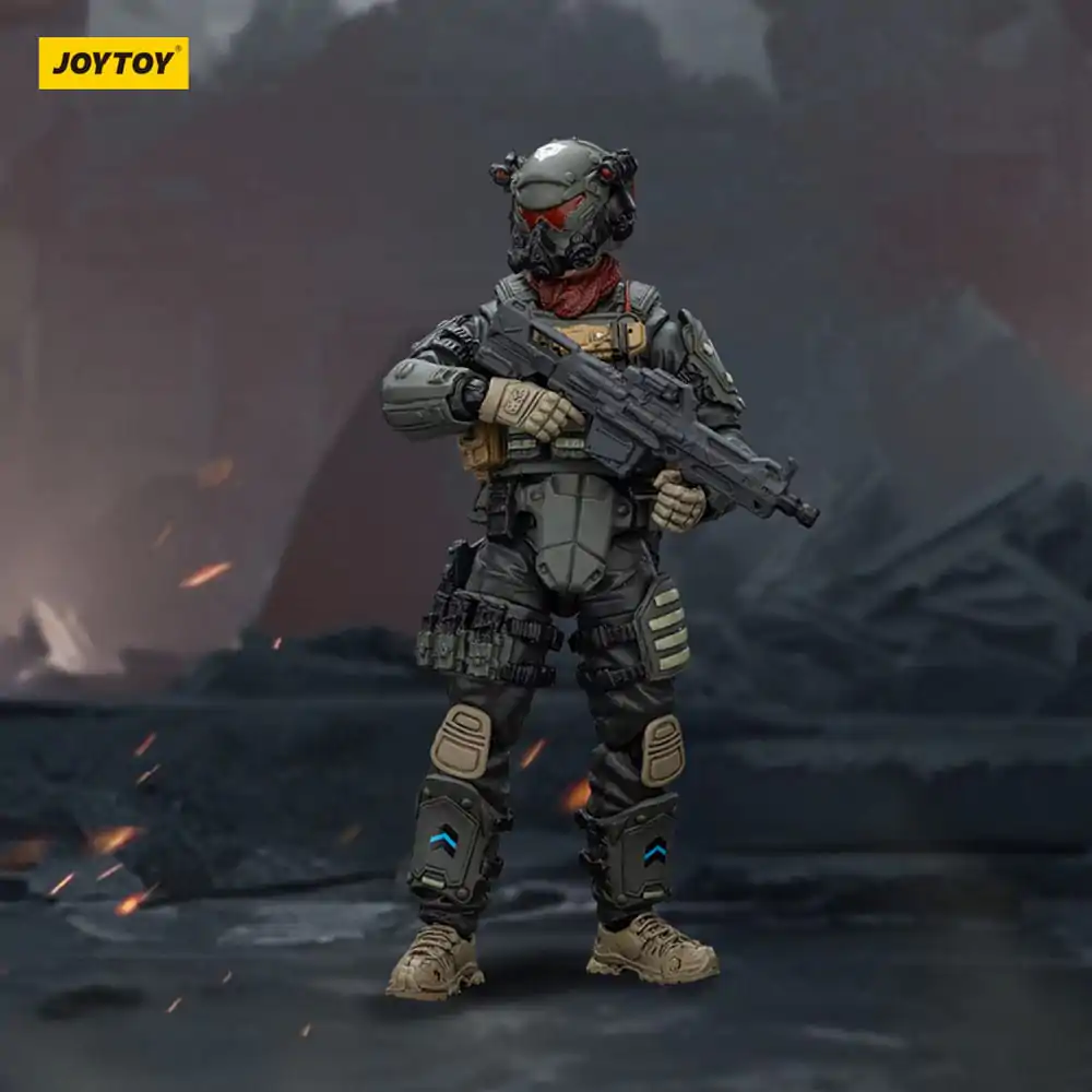 APOC Series Dark Source Akcijska Figura Stellar Scar Assault Team Darksilicon 11 cm fotografija izdelka