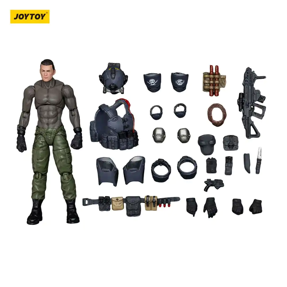 APOC Series Dark Source Akcijska Figura Stellar Scar Assault Team Ghostmanganese 11 cm fotografija izdelka