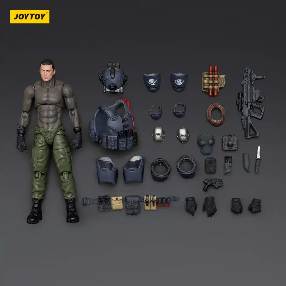 APOC Series Dark Source Akcijska Figura Stellar Scar Assault Team Ghostmanganese 11 cm fotografija izdelka