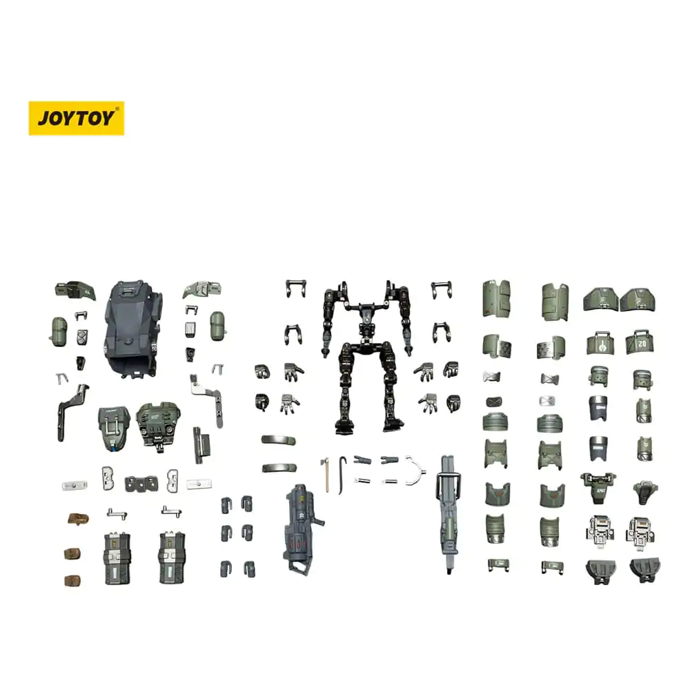 APOC Series Dark Source Akcijska figura Storm Tempestus Ognjeno podporna Mecha 17 cm fotografija izdelka
