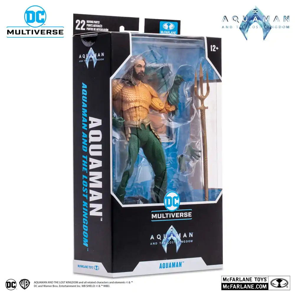 Aquaman and the Lost Kingdom DC Multiverse akcijska figura Aquaman 18 cm fotografija izdelka