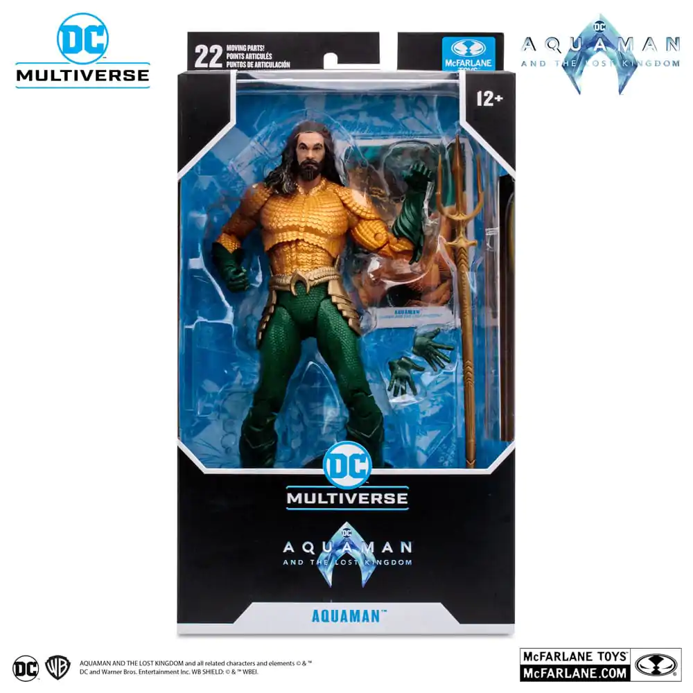 Aquaman and the Lost Kingdom DC Multiverse akcijska figura Aquaman 18 cm fotografija izdelka