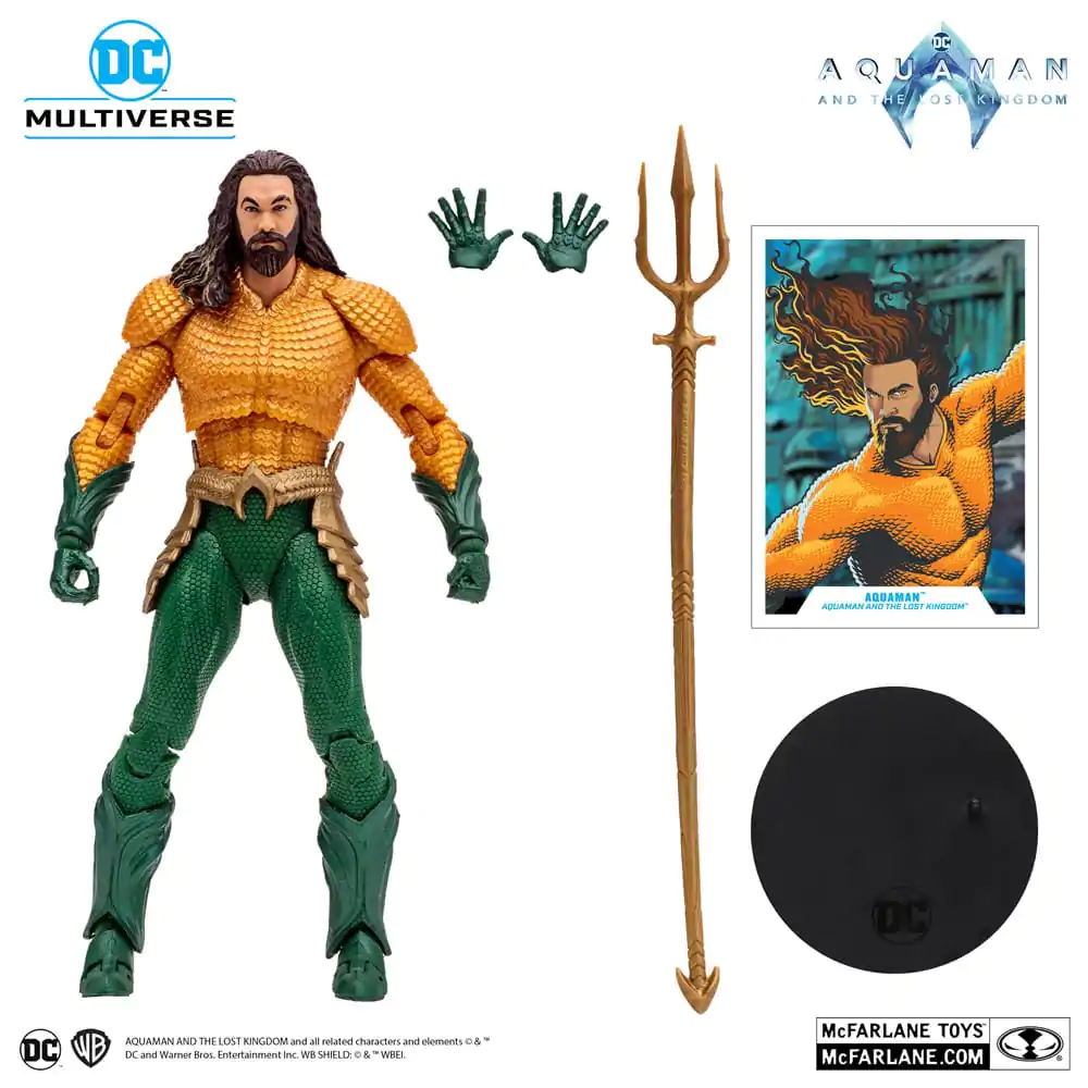 Aquaman and the Lost Kingdom DC Multiverse akcijska figura Aquaman 18 cm fotografija izdelka