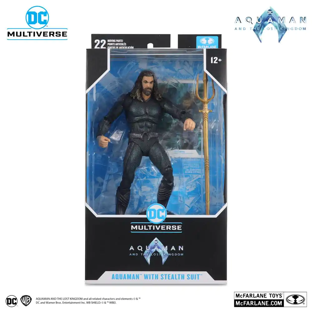 Aquaman and the Lost Kingdom DC Multiverse Akcijska figura Aquaman s Stealth Suit 18 cm fotografija izdelka