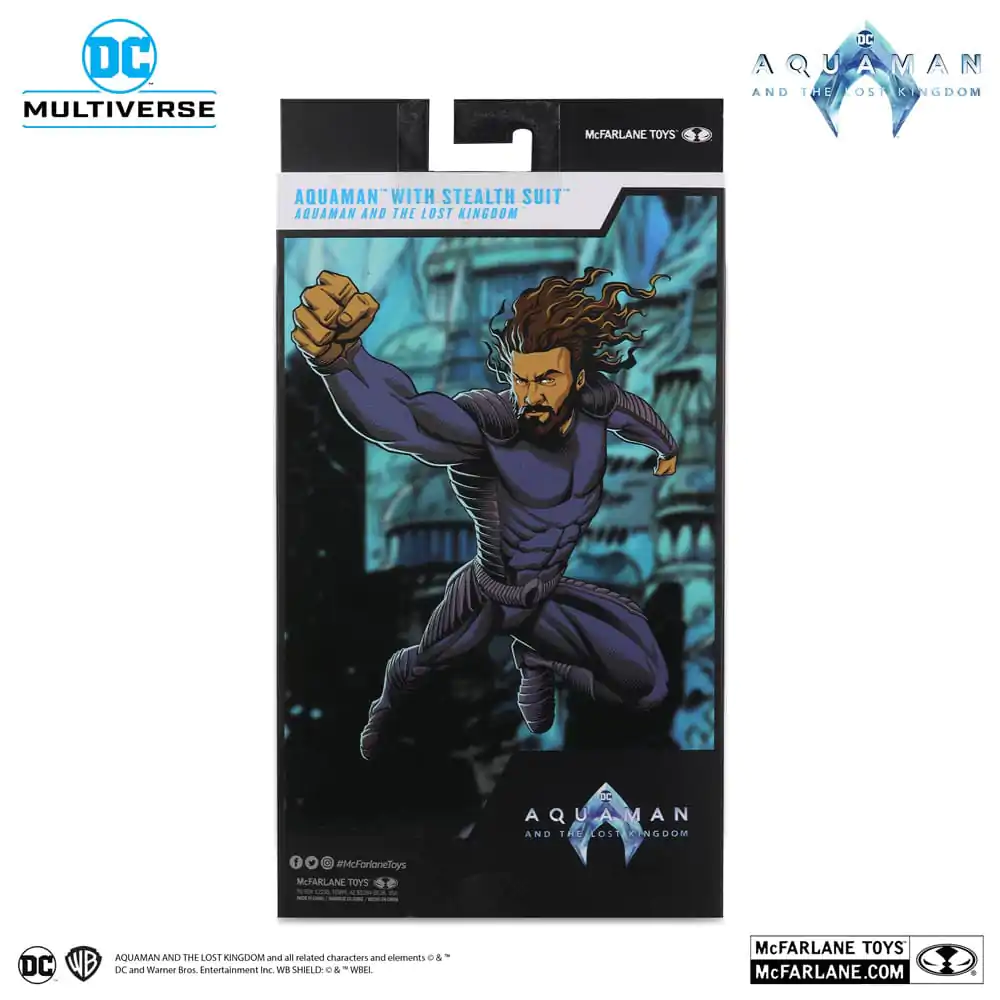 Aquaman and the Lost Kingdom DC Multiverse Akcijska figura Aquaman s Stealth Suit 18 cm fotografija izdelka