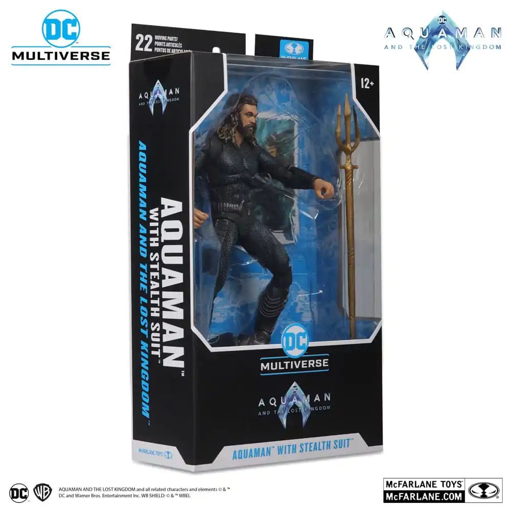 Aquaman and the Lost Kingdom DC Multiverse Akcijska figura Aquaman s Stealth Suit 18 cm fotografija izdelka