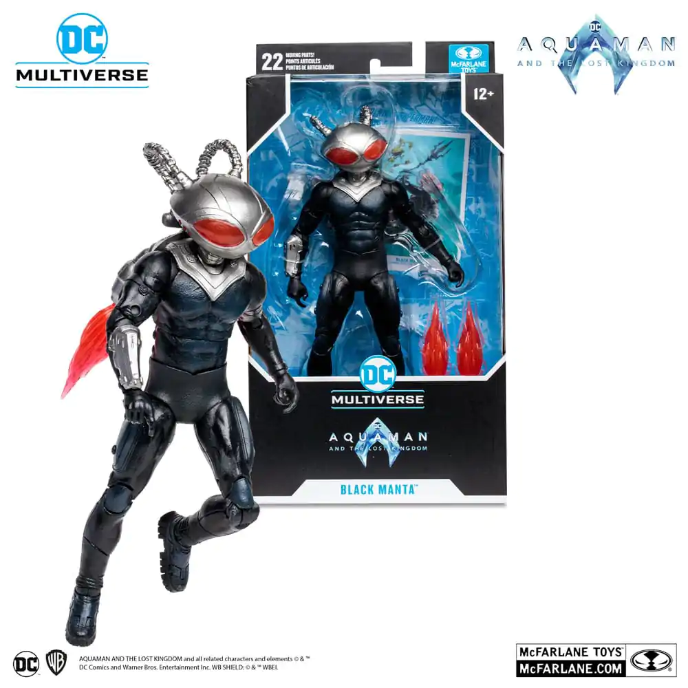 Aquaman and the Lost Kingdom DC Multiverse Akcijska Figura Black Manta 18 cm fotografija izdelka