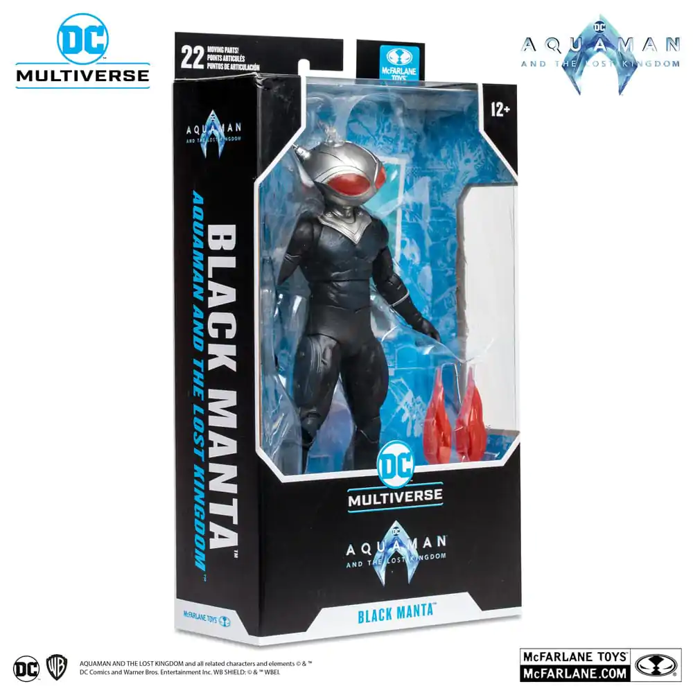 Aquaman and the Lost Kingdom DC Multiverse Akcijska Figura Black Manta 18 cm fotografija izdelka