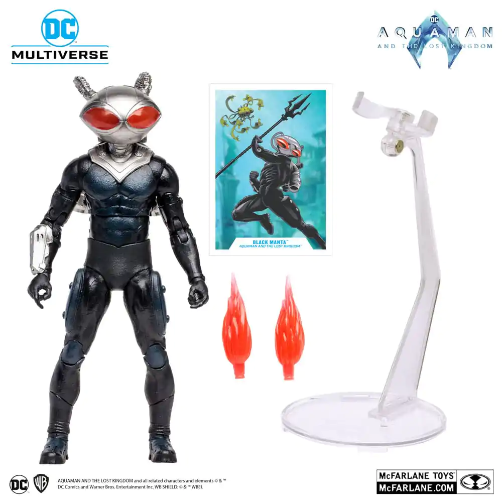 Aquaman and the Lost Kingdom DC Multiverse Akcijska Figura Black Manta 18 cm fotografija izdelka