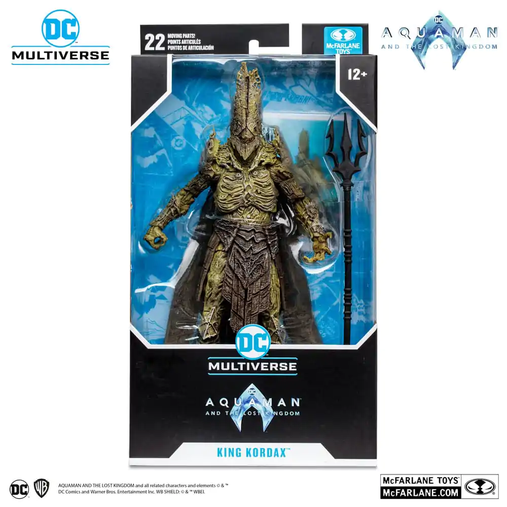 Aquaman and the Lost Kingdom DC Multiverse Akcijska Figura King Kordax 18 cm fotografija izdelka