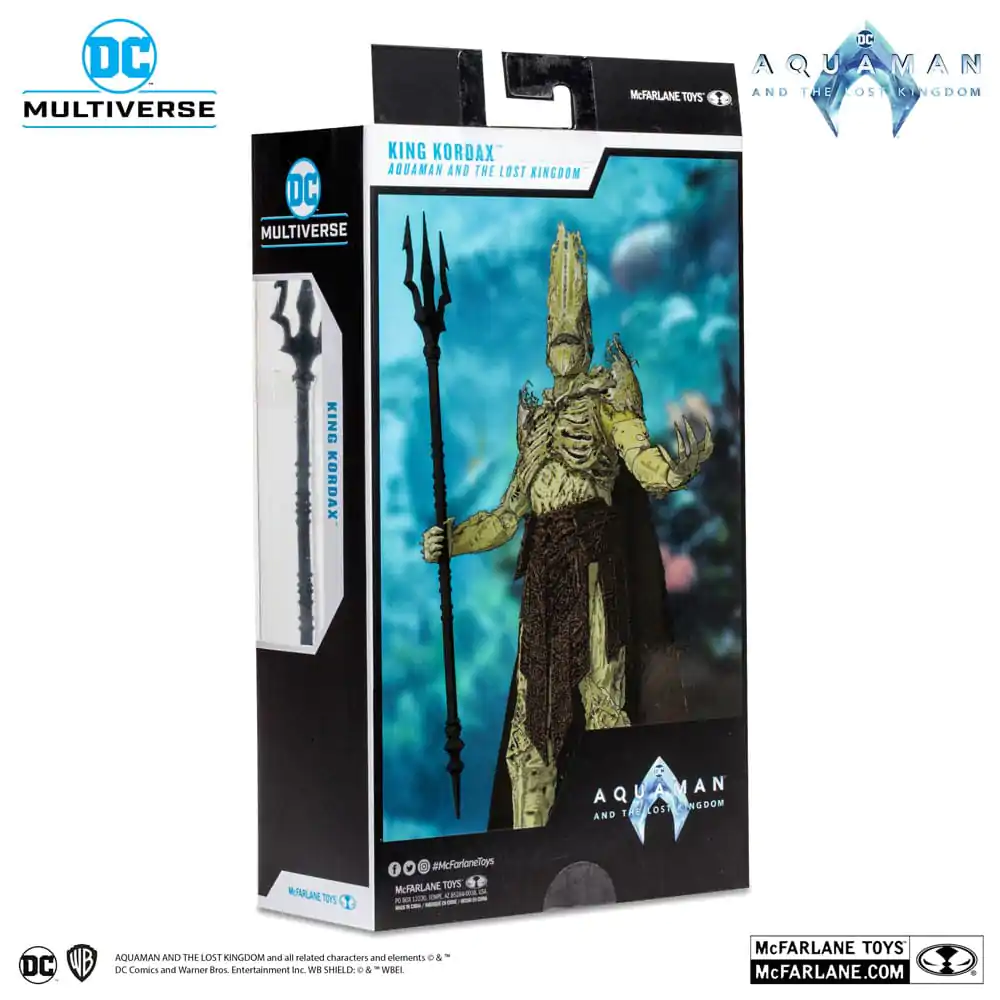 Aquaman and the Lost Kingdom DC Multiverse Akcijska Figura King Kordax 18 cm fotografija izdelka