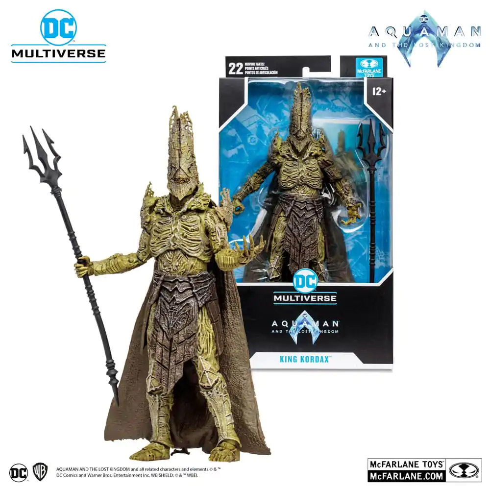 Aquaman and the Lost Kingdom DC Multiverse Akcijska Figura King Kordax 18 cm fotografija izdelka