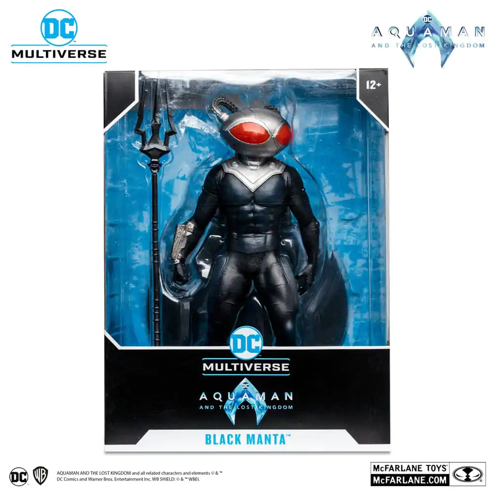 Aquaman and the Lost Kingdom DC Multiverse Megafig akcijska figura Black Manta 30 cm fotografija izdelka