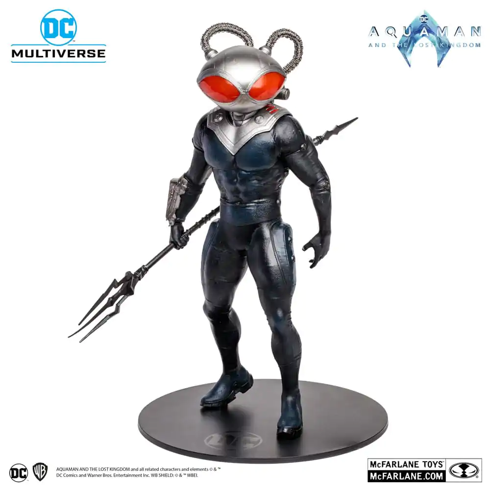 Aquaman and the Lost Kingdom DC Multiverse Megafig akcijska figura Black Manta 30 cm fotografija izdelka