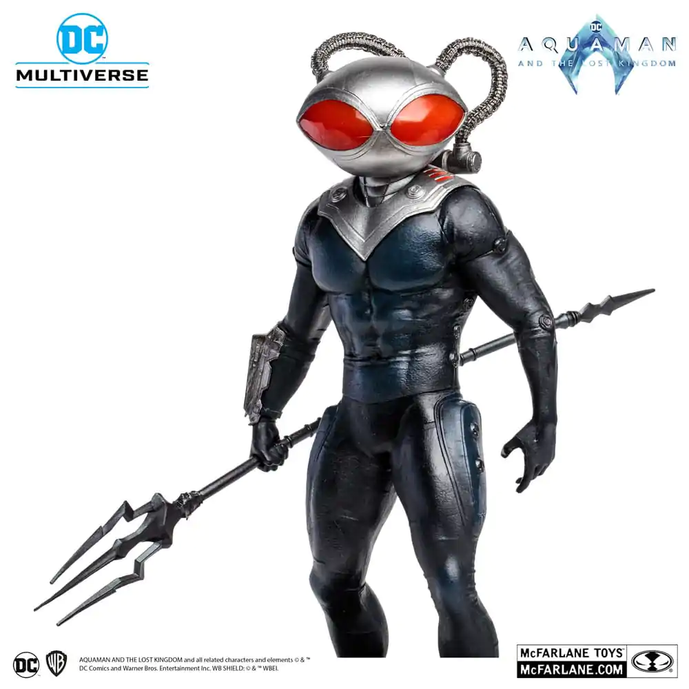 Aquaman and the Lost Kingdom DC Multiverse Megafig akcijska figura Black Manta 30 cm fotografija izdelka