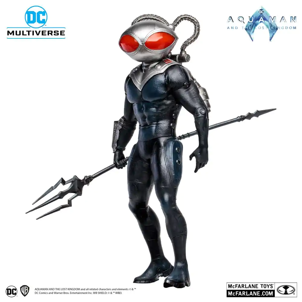 Aquaman and the Lost Kingdom DC Multiverse Megafig akcijska figura Black Manta 30 cm fotografija izdelka