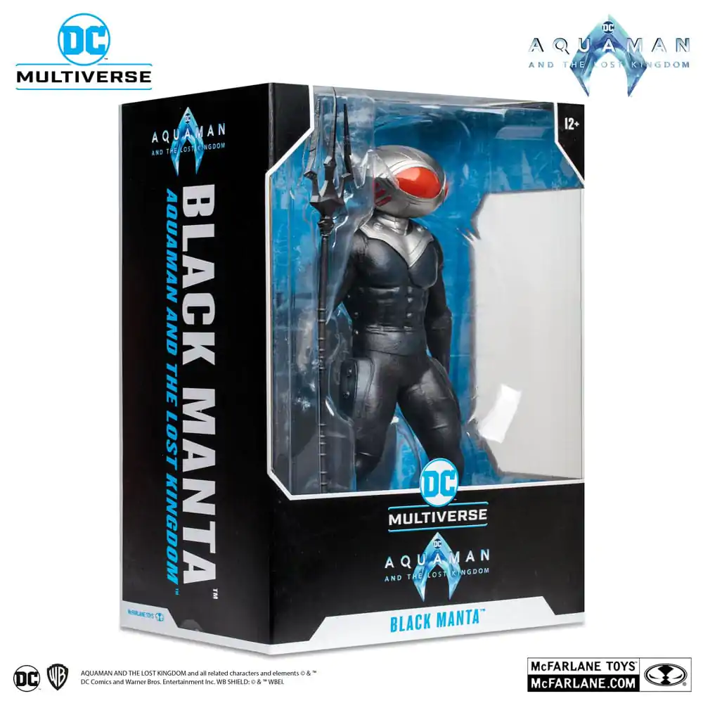 Aquaman and the Lost Kingdom DC Multiverse Megafig akcijska figura Black Manta 30 cm fotografija izdelka