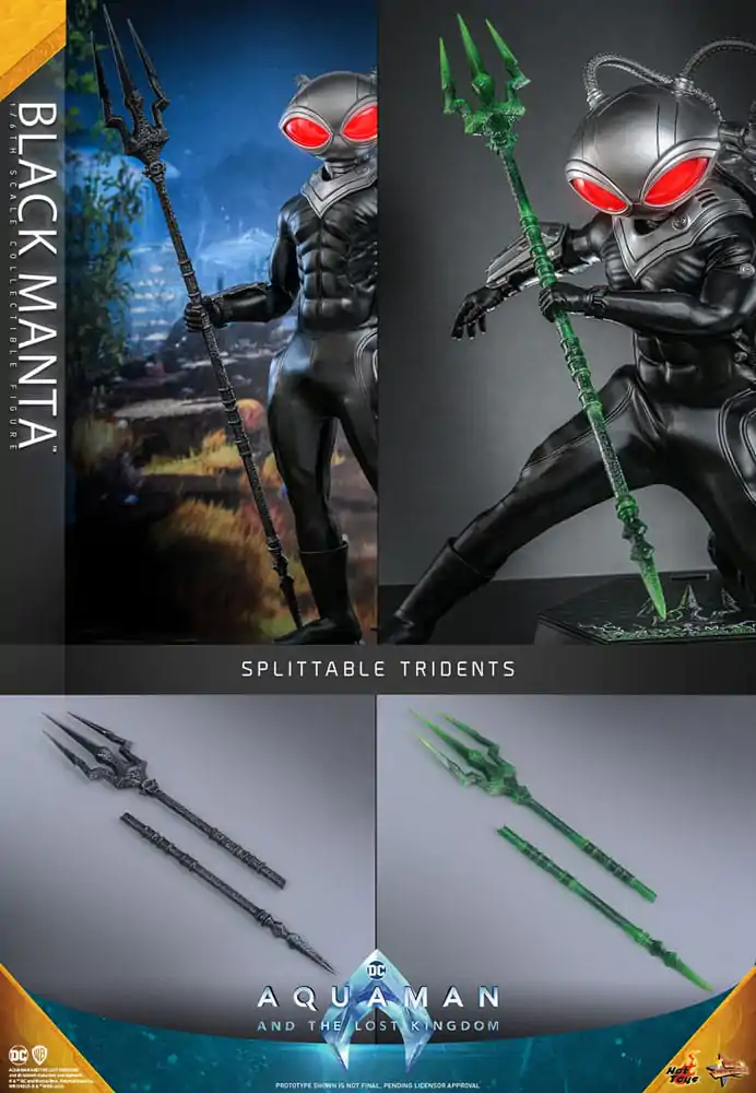 Aquaman and the Lost Kingdom Movie Masterpiece akcijska figura 1/6 Black Manta 34 cm fotografija izdelka