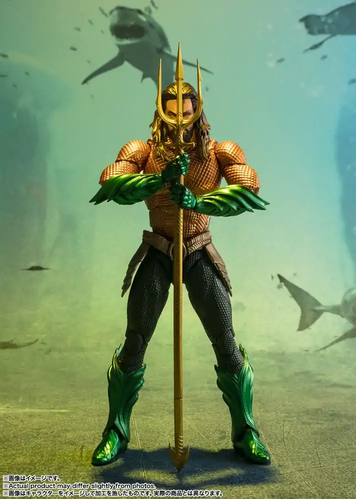 Aquaman and the Lost Kingdom S.H. Figuarts akcijska figura Guile -Outfit 2- 16 cm fotografija izdelka