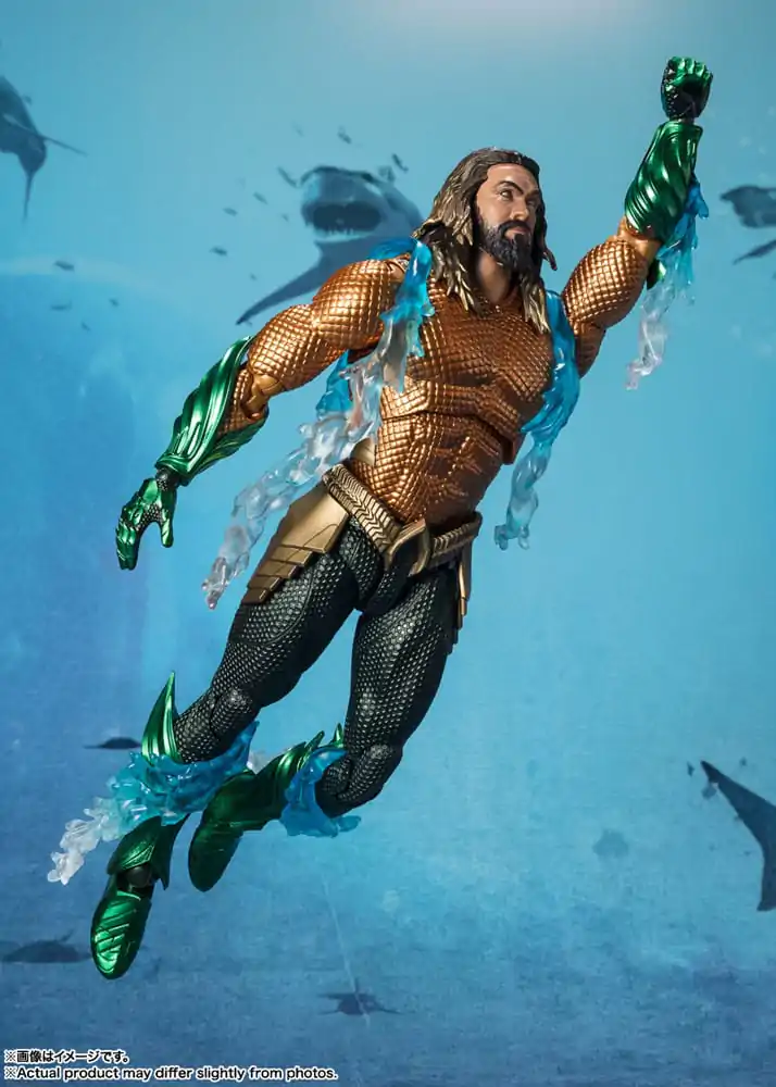 Aquaman and the Lost Kingdom S.H. Figuarts akcijska figura Guile -Outfit 2- 16 cm fotografija izdelka