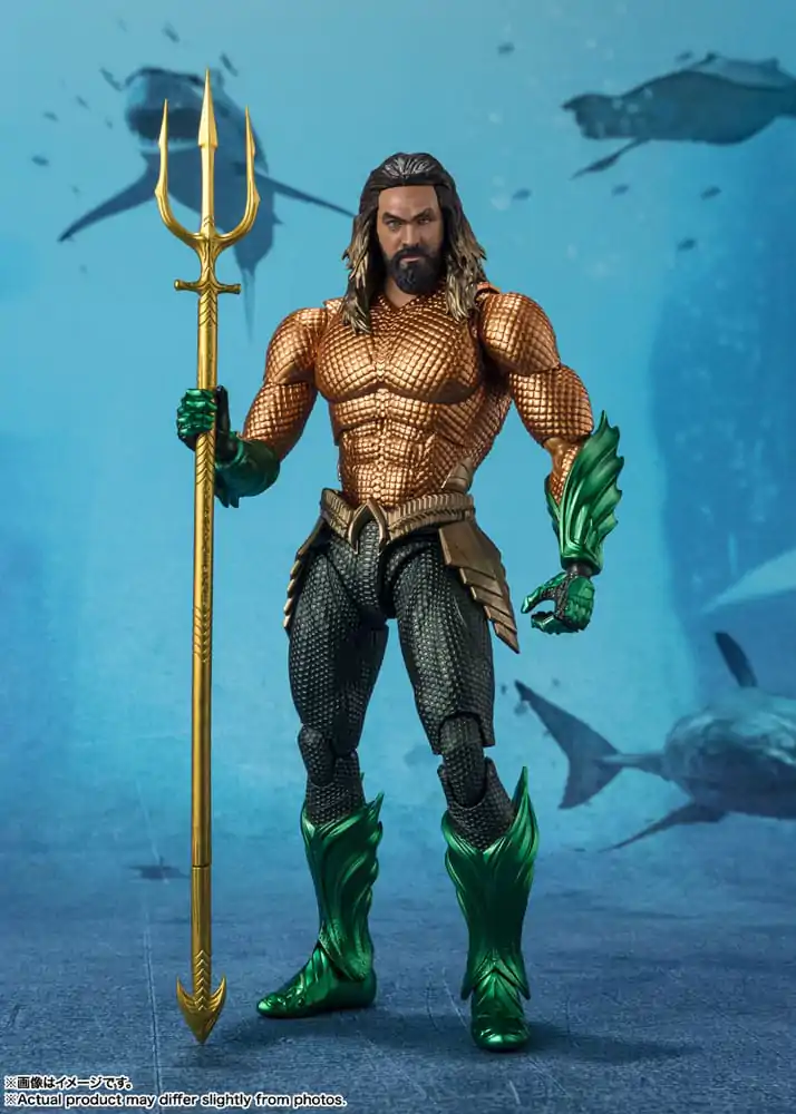 Aquaman and the Lost Kingdom S.H. Figuarts akcijska figura Guile -Outfit 2- 16 cm fotografija izdelka