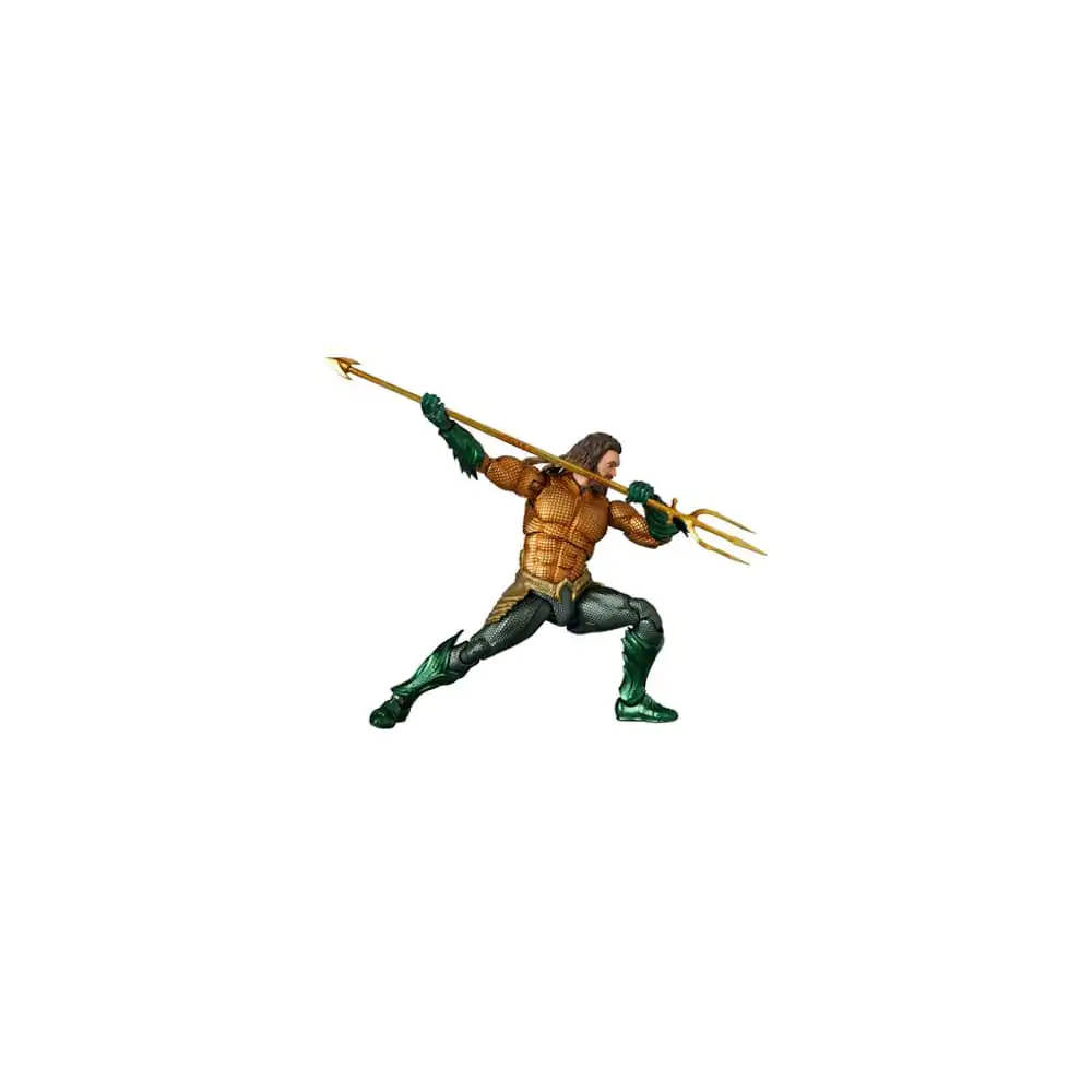 Aquaman Movie MAF EX Akcijska Figura Aquaman Gold & Green Suit 16 cm fotografija izdelka