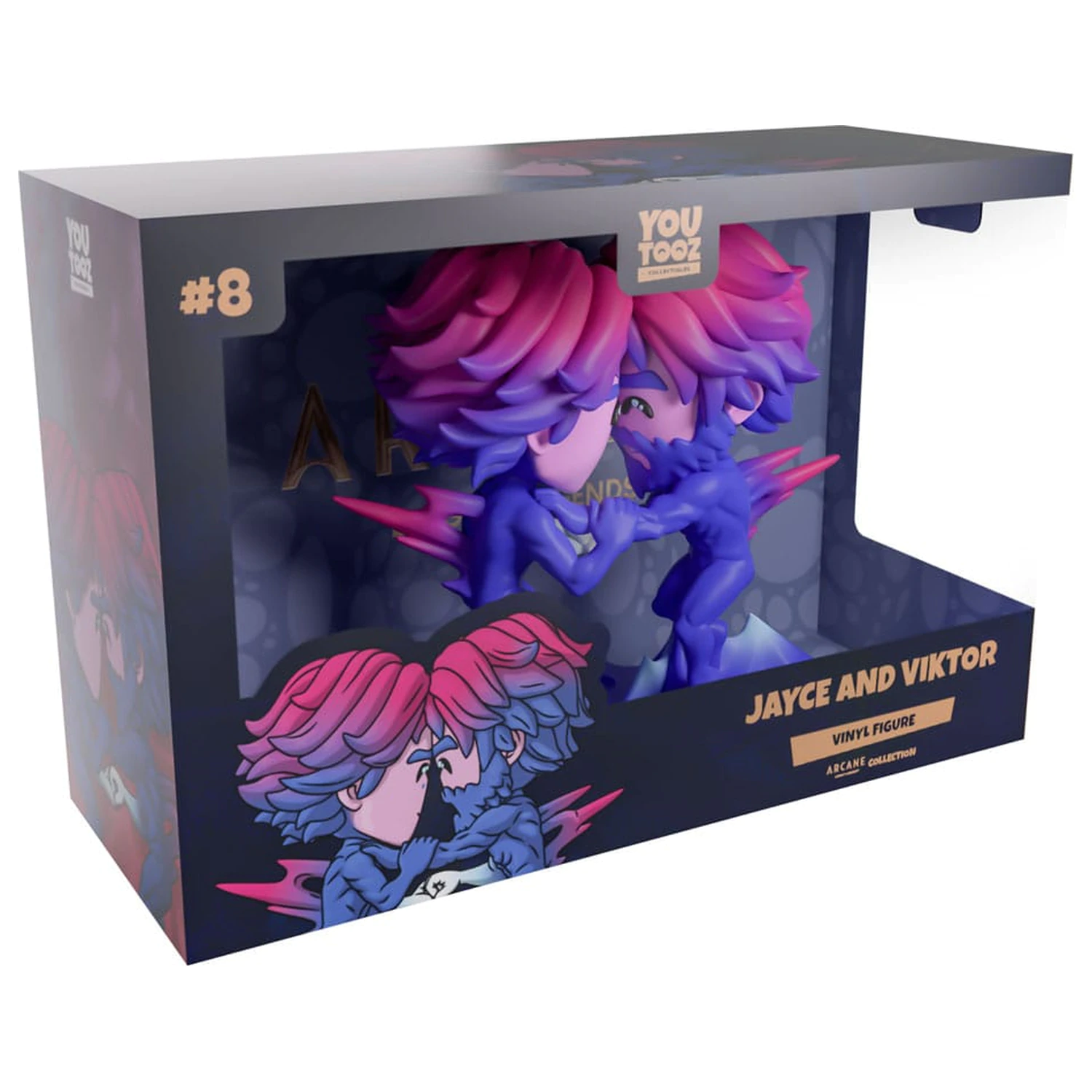 Arcane Vinilne figurice komplet 2 Jayce & Victor 13 cm fotografija izdelka