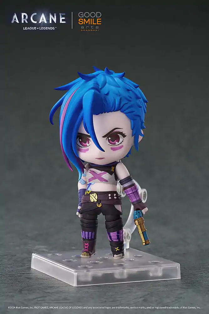 Arcane Nendoroid akcijska figura Jinx Arcane Ver. 10 cm fotografija izdelka