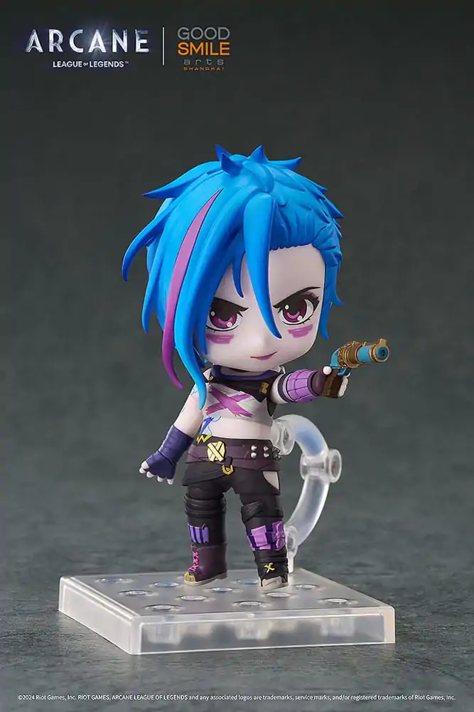 Arcane Nendoroid akcijska figura Jinx Arcane Ver. 10 cm fotografija izdelka