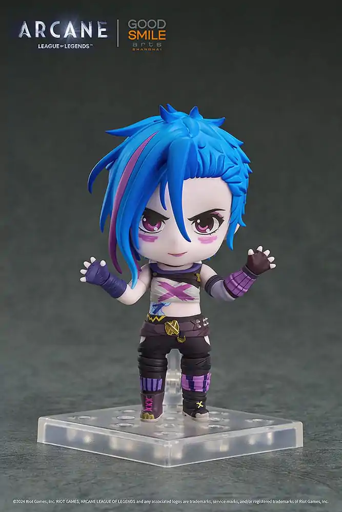 Arcane Nendoroid akcijska figura Jinx Arcane Ver. 10 cm fotografija izdelka